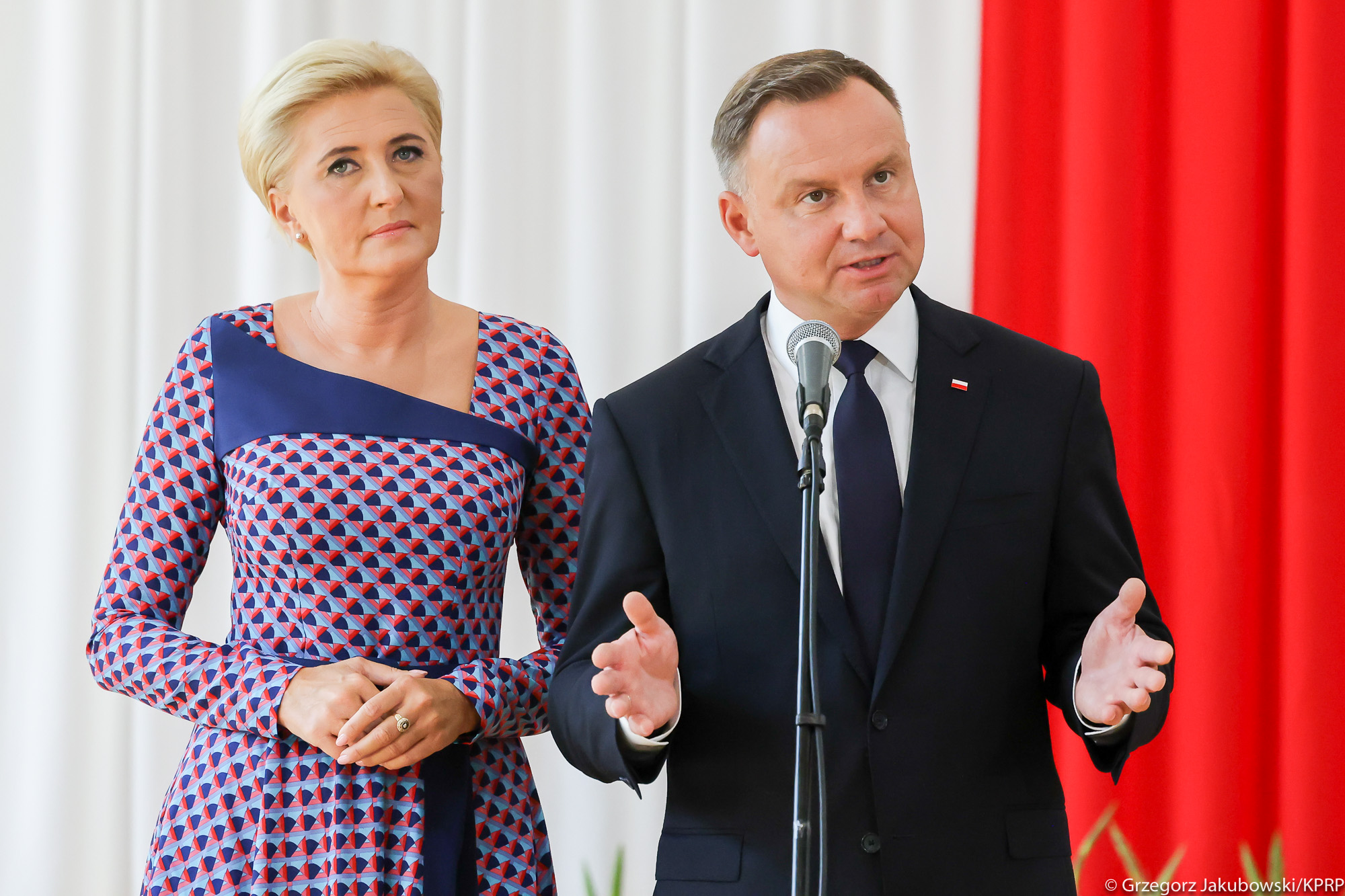 Początek roku szkolnego Andrzej Duda zaliczył wpadkę Pomogła Agata