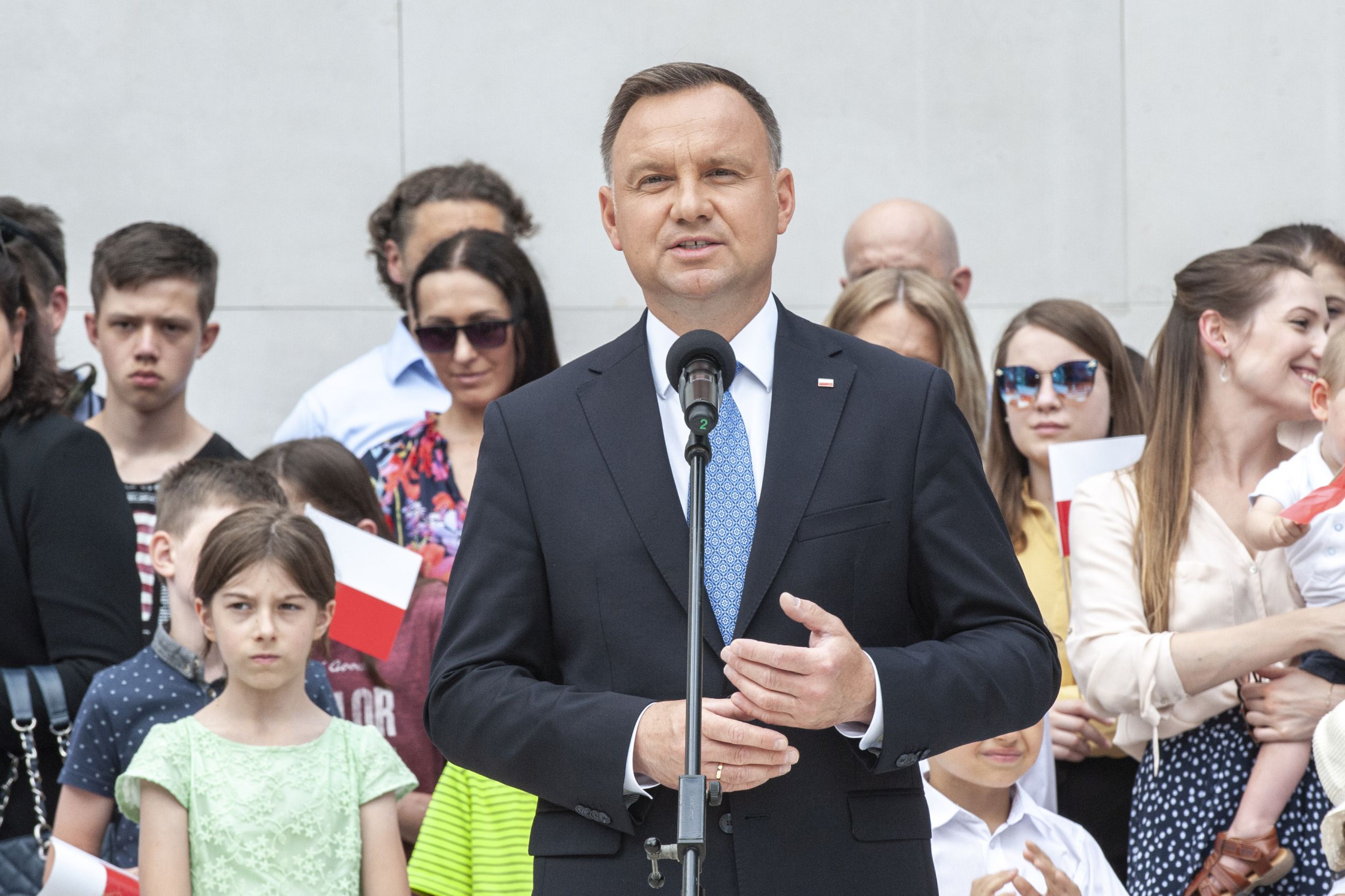 Wybory Andrzej Duda W Szeligach Polska Rodzina B Dzie Y A Na