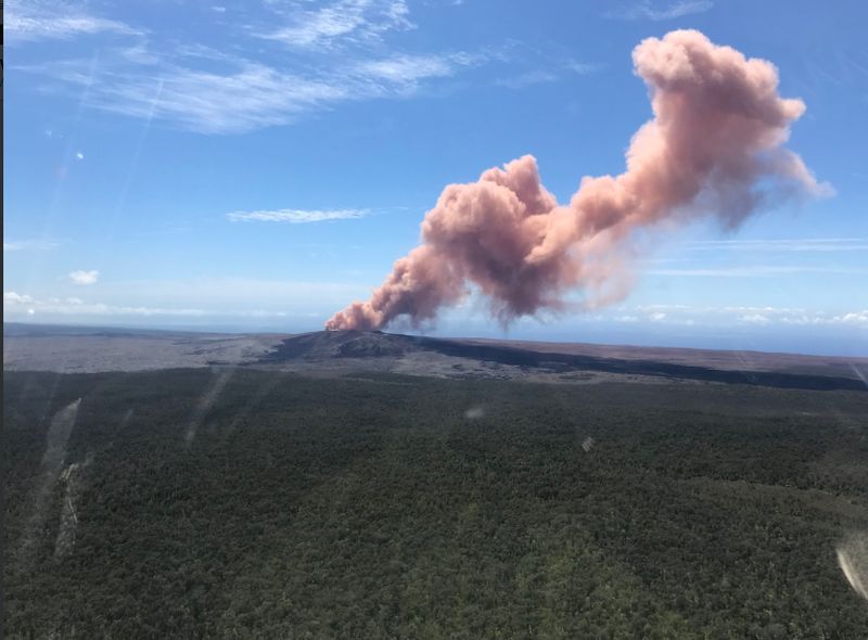 Erupcja Wulkanu Na Hawajach Wprost