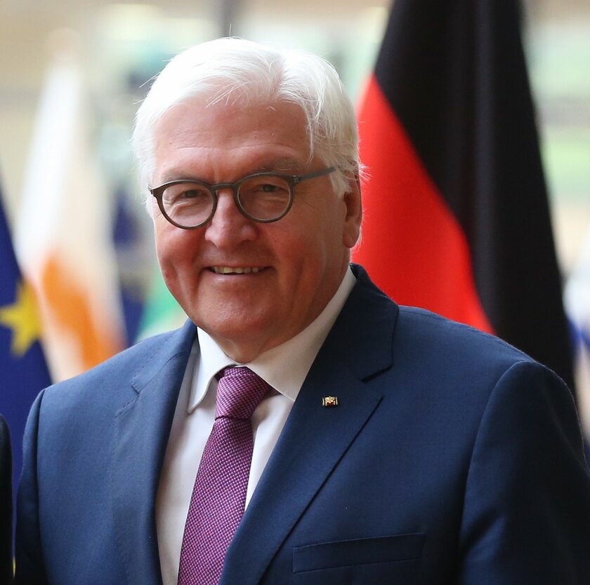 Prezydent Niemiec Frank Walter Steinmeier W Moskwie