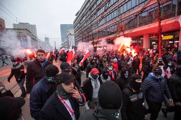 Marsz Niepodległości w Warszawie 