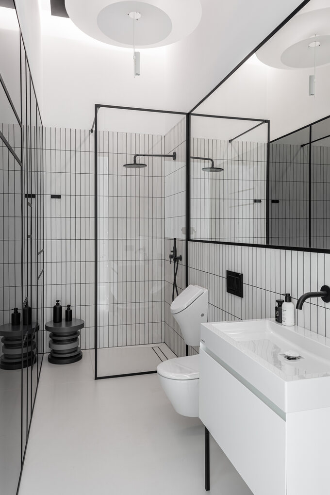 Willa nad rozlewiskiem Narwi, projekt Art’Up Interiors