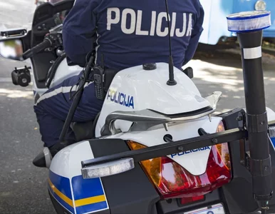 Miniatura: Uzbrojeni chorwaccy policjanci wkroczyli...