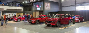 Stoisko Mazdy na&nbsp;Motor Show w&nbsp;Poznaniu