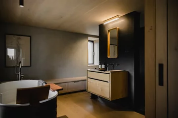 Stary kamienny dom w nowoczesnym wydaniu Dinesen, Kylie, kamienna chatka, dom