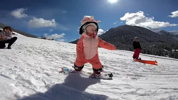 Carolin i Patrick Schreiber pasją do snowboardu zarazili swoje dzieci 