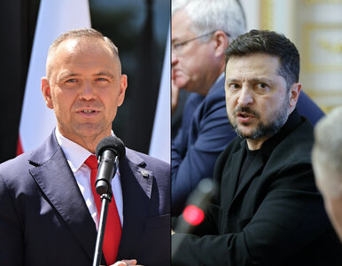 Miniatura: Wołodymyr Zełenski w ostrych słowach o...