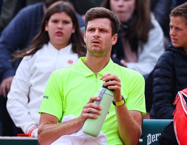 Miniatura: Dramat Huberta Hurkacza. Kibice...