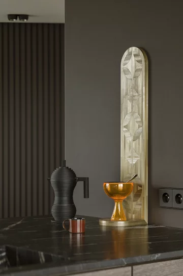 Ciepłe wnętrze zaprojektowane przez Poco Design 