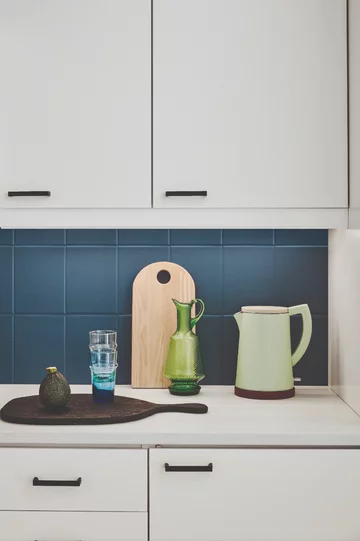 Kolor niebieski we wnętrzu 