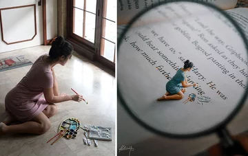 Oryginalne zdjęcie i jego przeróbka 