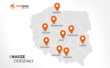 Fleet Center oddziały w&nbsp;Polsce