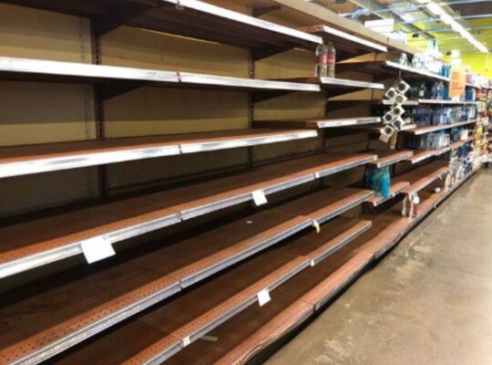 Miniatura: Koronawirus. Gwiazdy pokazują puste...