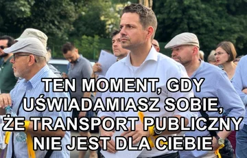 Akcja Trzaskowskiego #18dzielnicw18h - mem 