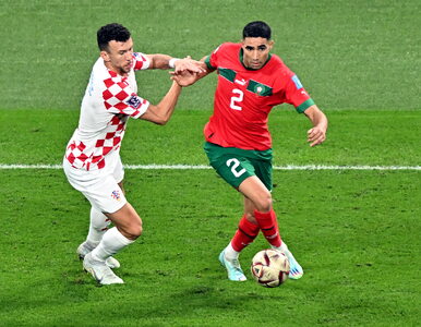 Miniatura: Mocny początek meczu Chorwacja – Maroko....