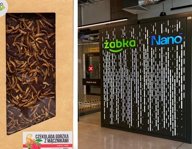 Miniatura: Jadalne świerszcze w aplikacji Żabki....