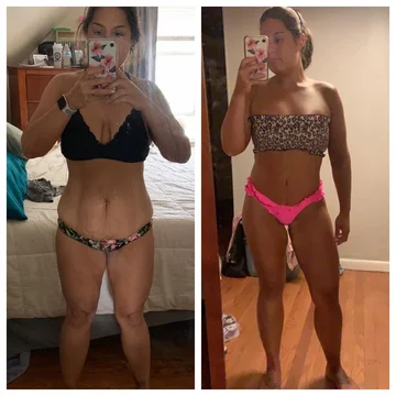 Nicole Caperilla przed i po metamorfozie 