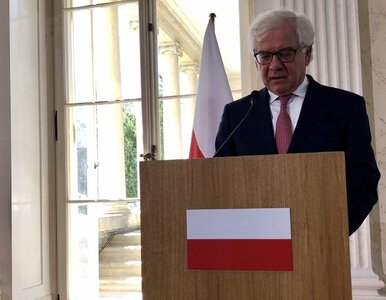 Miniatura: Czaputowicz krytykuje PiS ws. kryzysu...