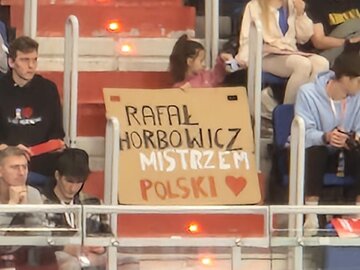 Plakat na&nbsp;cześć Rafała Horbowicza