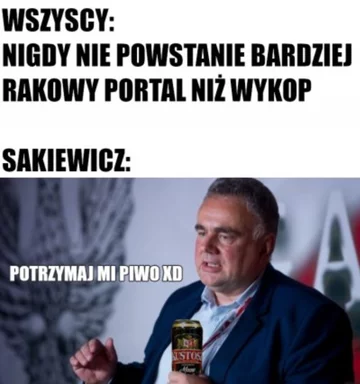 Mem podsumowujący start serwisu Albicla 