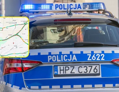 Miniatura: Zderzenie pod Warszawą. Korek na 20 km na S2