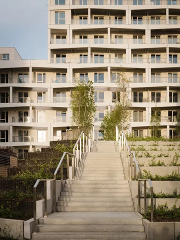 Modern Mokotów powstaje na terenie dawnego kompleksu biurowego Empark Mokotów. Masterplan inwestycji opracowała pracownia BBGK Architekci 