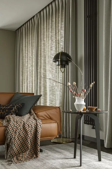 Ciepłe wnętrze zaprojektowane przez Poco Design 