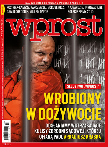 Okładka tygodnika Wprost nr 43/2019 (1908)