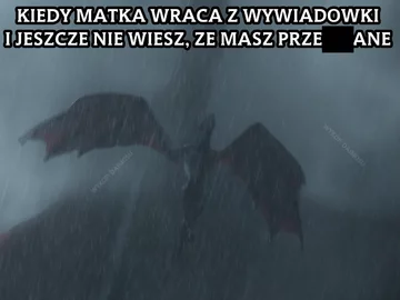 „Ród Smoka”. Mem z 10. odcinka pierwszego sezonu serialu 