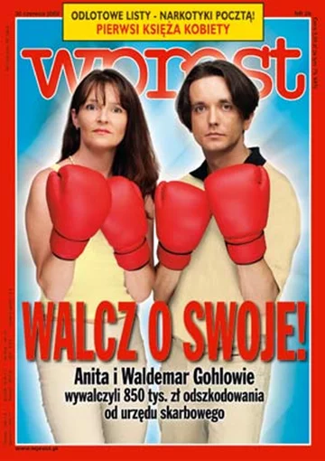 Okładka tygodnika Wprost nr 26/2002 (1022)