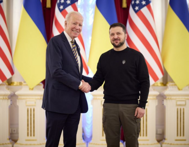 Przełomowa chwila w Ukrainie. Joe Biden z wizytą w Kijowie!