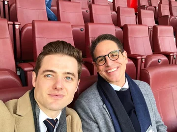 Robbie Rogers i Greg Berlanti 