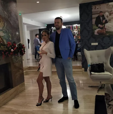 Łukasz Porzuczek i Sylwia Peretti
