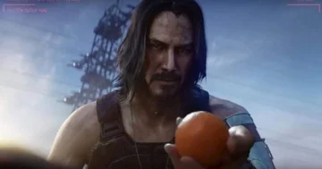 Mem zainspirowany grą Cyberpunk 2077 