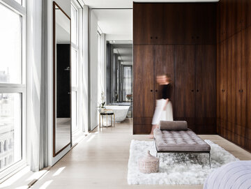 Apartament z&nbsp;basenem w&nbsp;Nowym Jorku, projekt S&oslash;ren Rose