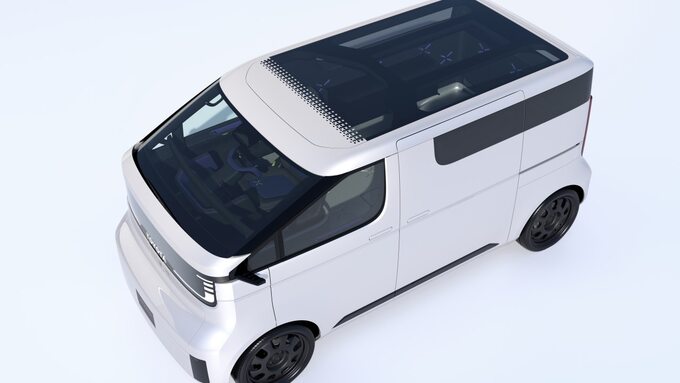 Elektryczny minivan Toyoty