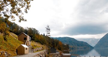 Drewniany dom w&nbsp;Ulvik, proj. Rever & Drage