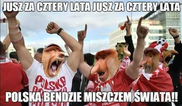 Polacy kończą występy na mundialu - mem 