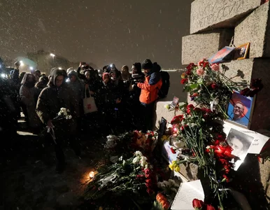 Miniatura: Chcieli uczcić pamięć Nawalnego. Ponad 100...