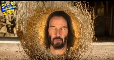 Keanu Reeves w zwiastunie „SpongeBob Film: Na ratunek”