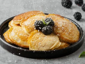 Miniatura: Placuszki z 4 składników bez mąki i cukru....