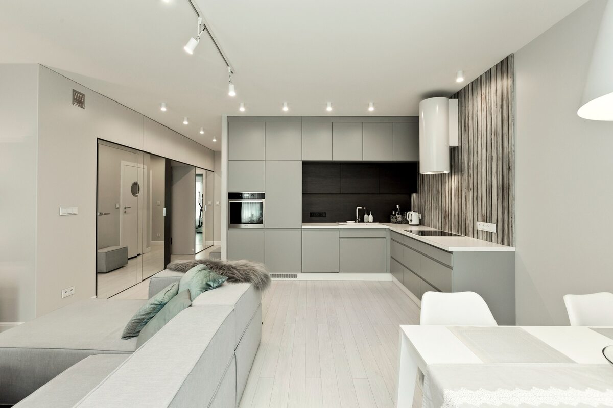 Mieszkanie w stylu skandynawskiego minimalizmu. Projekt: Mango Investments 
