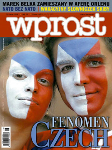 Okładka tygodnika Wprost nr 28/2004 (1128)