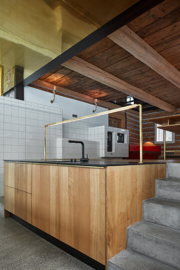 130-letni domek w górach w nowej odsłonie, projekt Mjölk Linka, Mjölk, domek w górach