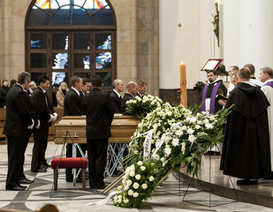 Miniatura: Ceremonia pogrzebowa zmarłych...