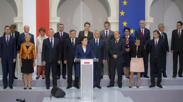 Prezentacja nowego rządu (fot. M. Śmiarowski / KPRM)