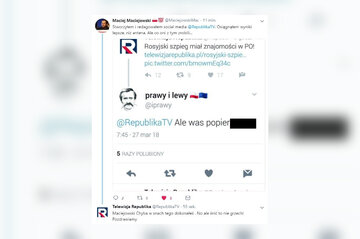 Wpisy z&nbsp;Twittera Telewizji Republika