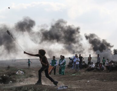 Miniatura: Zamieszki w Strefie Gazy. Izraelskie...