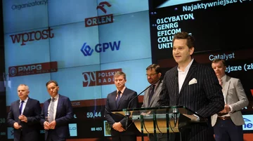 Prezes PMPG Polskie Media Michał M. Lisiecki (fot.Darek Senkowski)