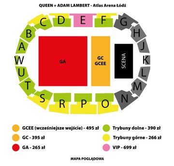 Atlas Arena -&nbsp;ceny bilet&oacute;w
